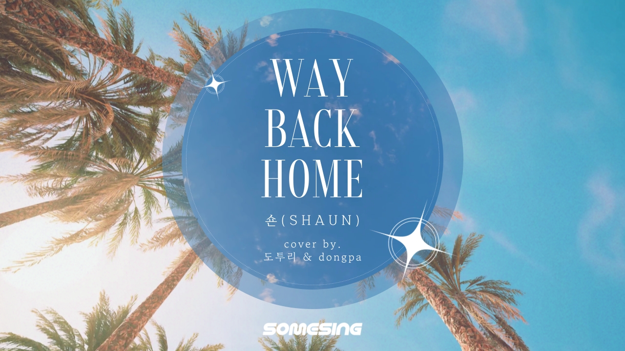 숀(SHAUN) - Way Back Home (cover by. 도투리 & dongpa)