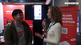 SOMESING in Hong Kong Blockchain Week (Interview)